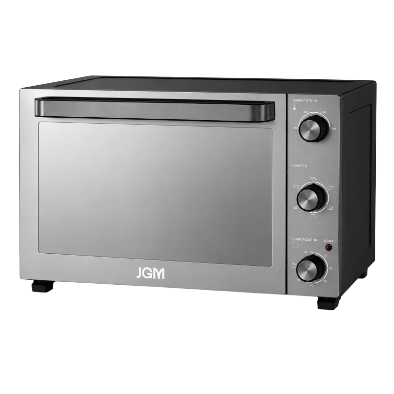 Forno Elétrico JGM Espelhado Luxo 60L